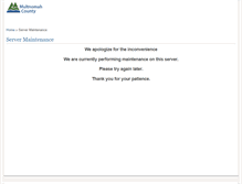 Tablet Screenshot of maintenance.multco.us